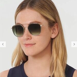 Austin Matcha 12K + Matte Black Fade Titanium Sunglasses - Never Worn